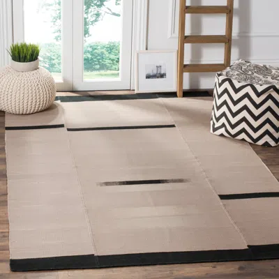 Safavieh Kilim Hand Made Area Rug, Grey Contemporary Style Non-shedding In Brown