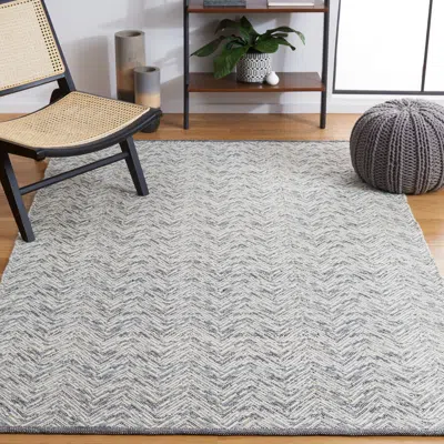 Safavieh Kilim Hand Made Area Rug, Grey Contemporary Style Non-shedding In Gray