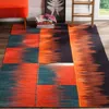 Safavieh Kilim Hand Made Area Rug, Multi Bohemian Style Non-shedding In Red