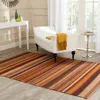 Safavieh Kilim Hand Made Area Rug, Rust Contemporary Style Non-shedding In Brown