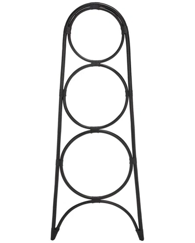 Safavieh Kino 3-tier Towel Hanger In Black