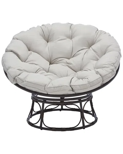 Safavieh Kiraya Papasan Chair In Brown