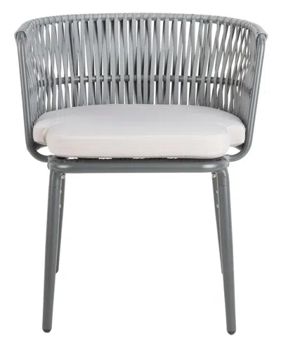 Safavieh Kiyan Rope Chair In Gray