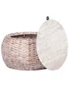 Safavieh Klarysa Wood And Rattan Coffee Table