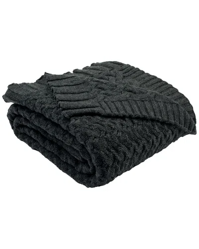 Safavieh Knit Throw In Gray