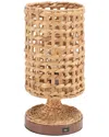Safavieh Knowles 16in Table Lamp With Usb In Brown