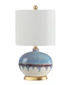 Safavieh Koa Ceramic Table Lamp In Metallic