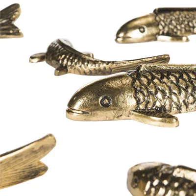 Safavieh Koi Fish Wall Décor In Gold