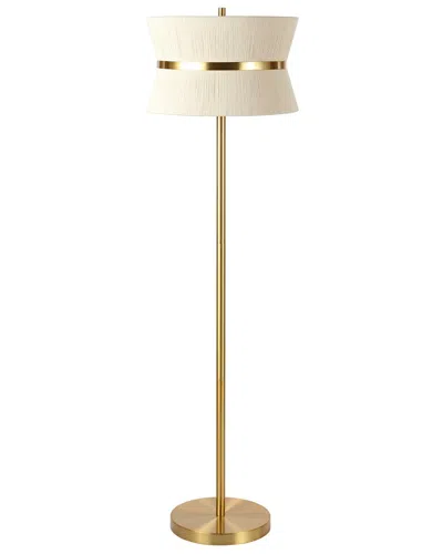 Safavieh Kora, 2lt, 50-60in Floor Lamp In Gold