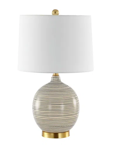 Safavieh Kremp Table Lamp In Metallic