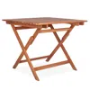 Safavieh Kresler Outdoor Folding Table In Natural