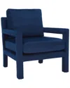 Safavieh Kye Accent Chair In Navy