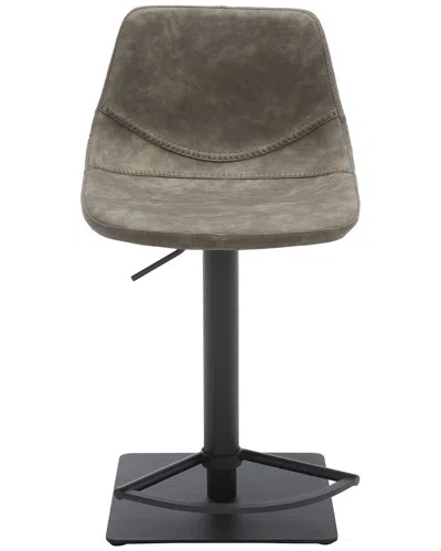 Safavieh Kynlee Gas-lift Bar Stool In Gray