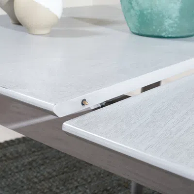 Safavieh Kyoga Auto Mechanical Extension Dining Table In Gray