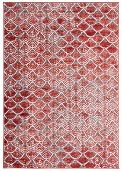 Safavieh Lagoon Collection Rug In Burgundy