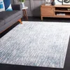 Safavieh Lagoon Machine Made Area Rug, Blue / Grey Contemporary Style Easy Care In Blue