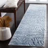 Safavieh Lagoon Machine Made Area Rug, Blue / Grey Contemporary Style Easy Care In Blue