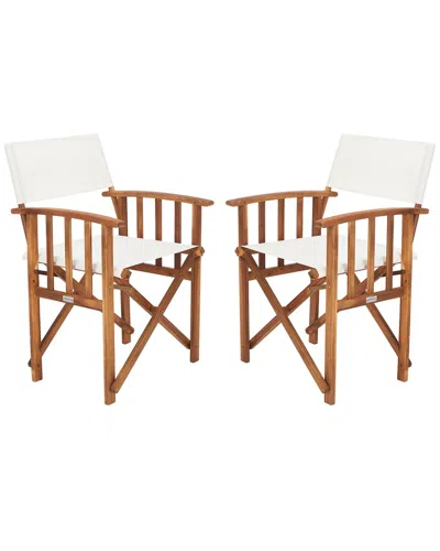 Safavieh Laguna Set Of 2 Director Chairs In Multi