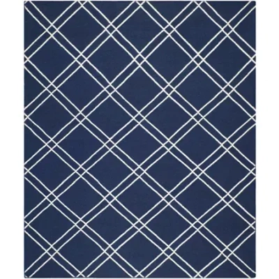 Safavieh Lamont Hand Woven Flat Weave Area Rug In Blue