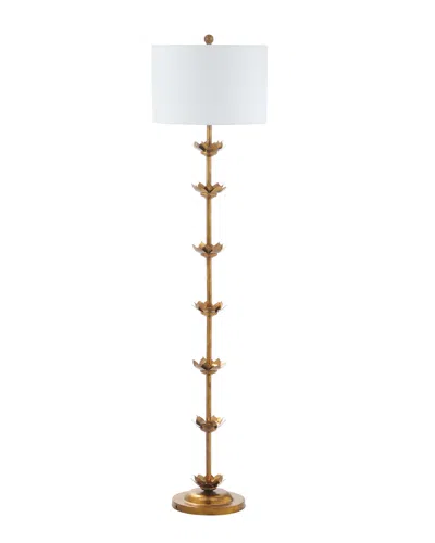 Safavieh Landen Leaf 63.5-inch H Floor Lamp In White