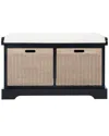 Safavieh Landers 2- Drawer Cushioned Storage Bench