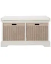 Safavieh Landers 2- Drawer Cushioned Storage Bench