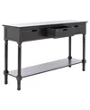 Safavieh Landers 3 Drawer Console In Black
