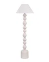 Safavieh Lanie 66in Resin Floor Lamp In White
