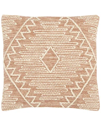 Safavieh Lannie Pillow In Peach