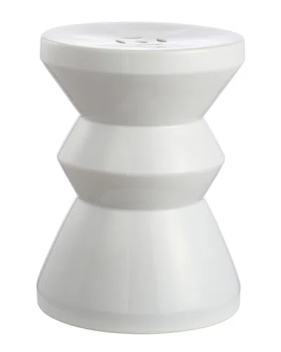Safavieh Larsa Garden Stool In White