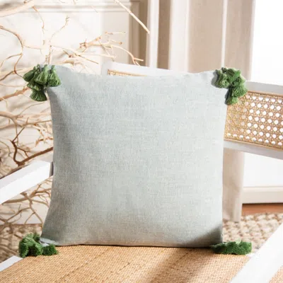 Safavieh Larzon Pillow In Green