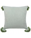 Safavieh Larzon Pillow In Green