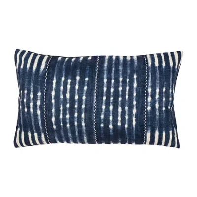 Safavieh Laurena Rectangular Throw Pillow In Blue