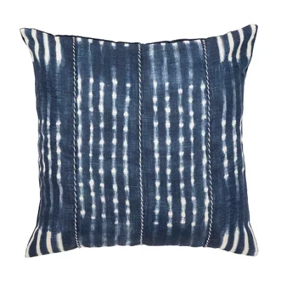 Safavieh Laurena Square Throw Pillow In Blue