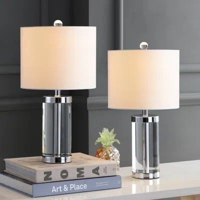 Safavieh Laurie Crystal Table Lamp In Metallic