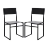Safavieh Layne Sleek Dining Chair - Set Of 2 In Black
