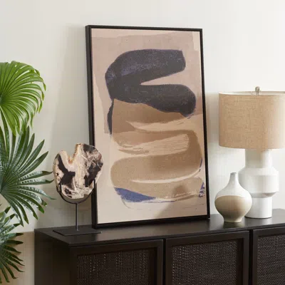 Safavieh Lazy River Framed Wall Art In Multi