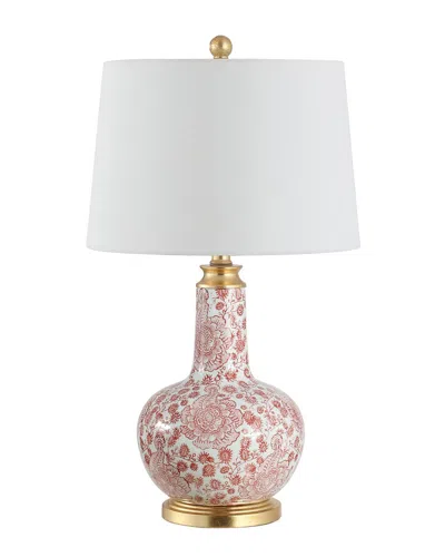 Safavieh Leia 25.5in Table Lamp In Pink
