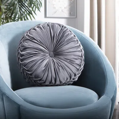 Safavieh Leila Pillow In Gray