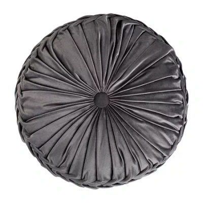 Safavieh Leila Round Throw Pillow In Gray