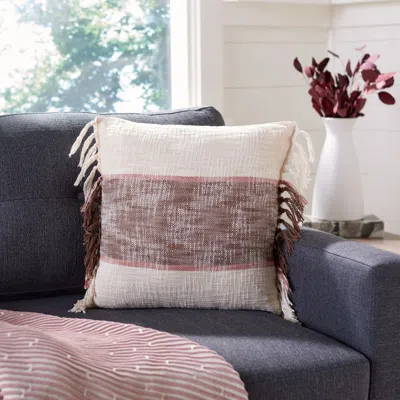 Safavieh Lencia Pillow In Neutral