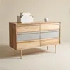 Safavieh Leni 6 Drawer Cement Dresser