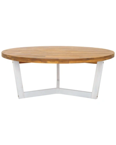Safavieh Leo Round Coffee Table
