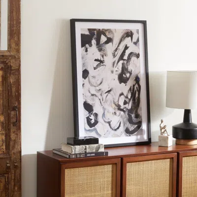 Safavieh Let Go Framed Wall Art In Blue