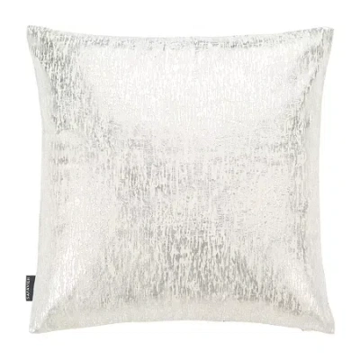 Safavieh Letara Square Throw Pillow In Silver