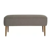 Safavieh Levi Accents Upholstered Bench In Gray
