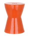 Safavieh Liana Garden Stool In Orange
