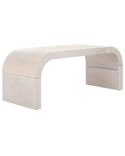 Safavieh Liasonya Curved Coffee Table In Neutral