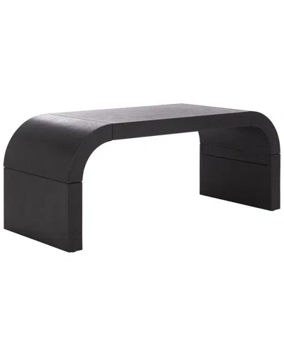 Safavieh Liasonya Curved Coffee Table In Black