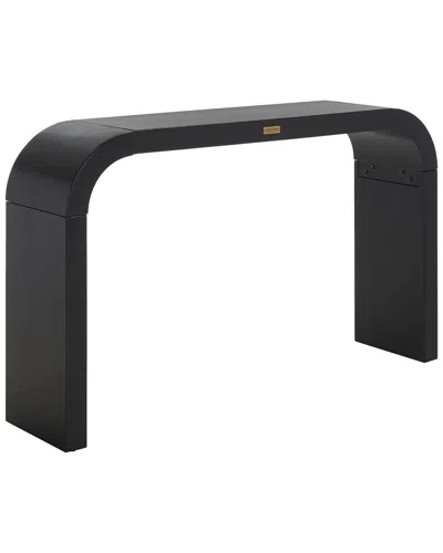 Safavieh Liasonya Curved Console Table In Black